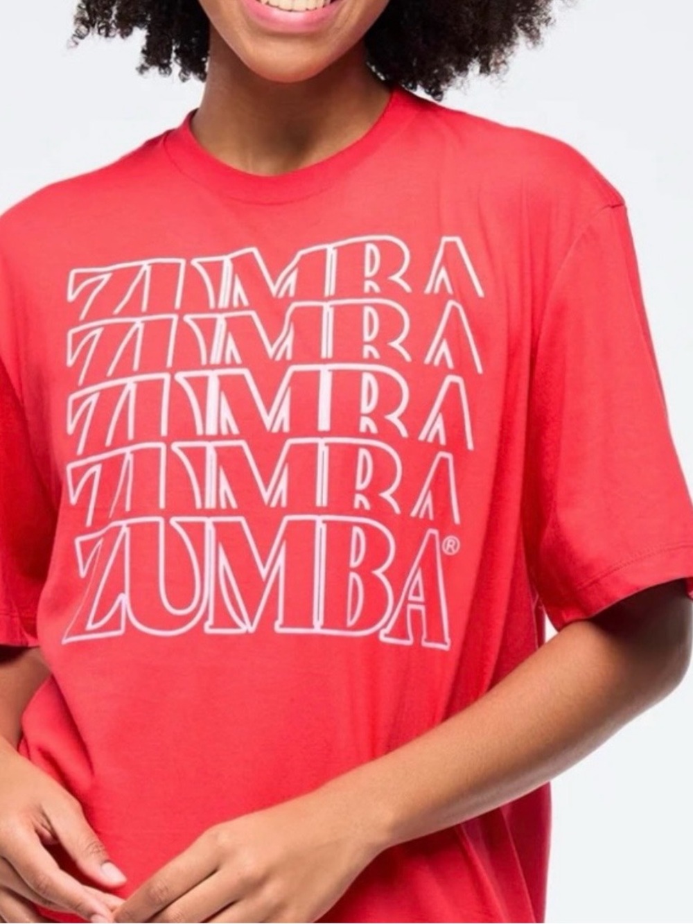 Zumba Fitness TEE UNISEX Red XL